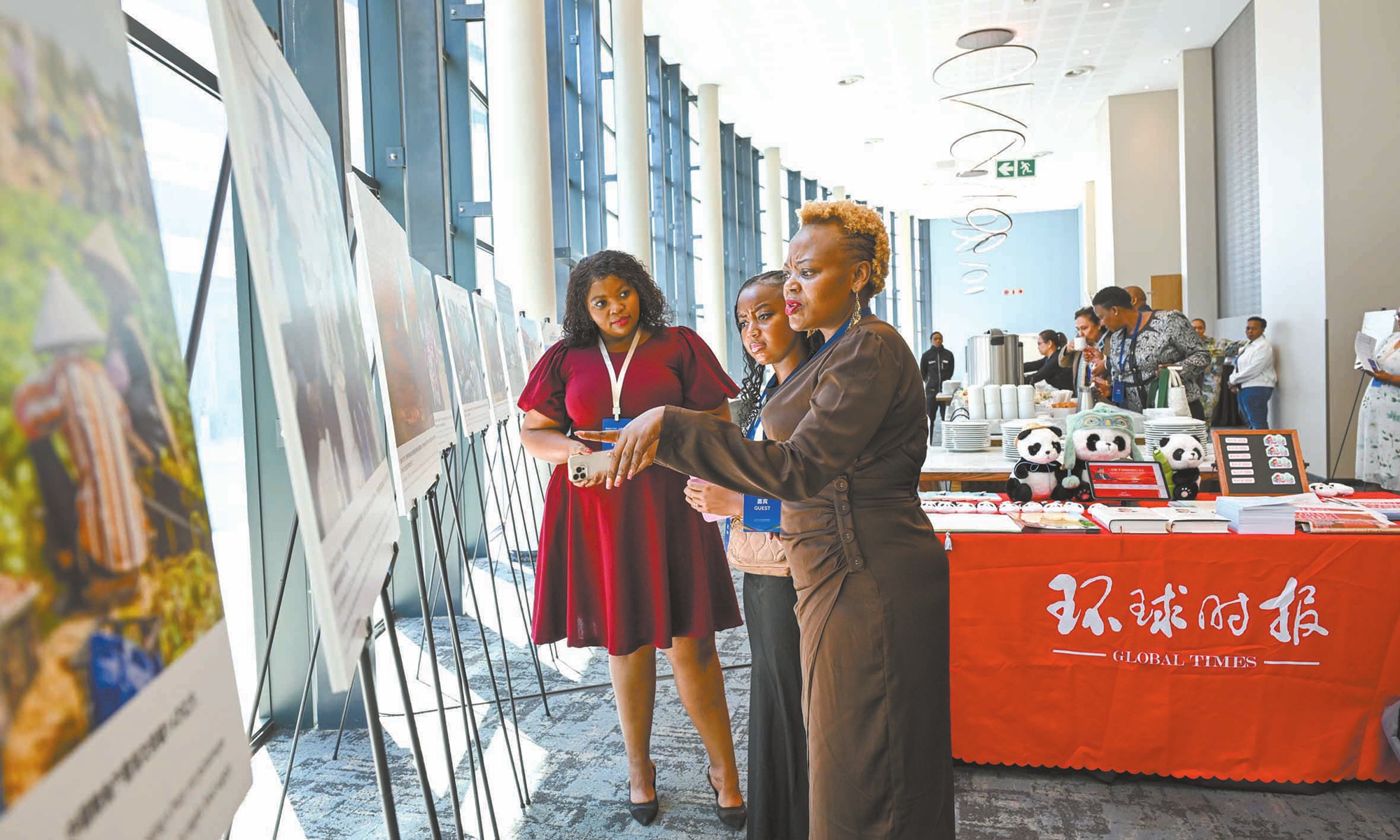 Global Times 'Overseas China Week' photo exhibition in Johannesburg highlights China-Africa joint pursuit of modernization