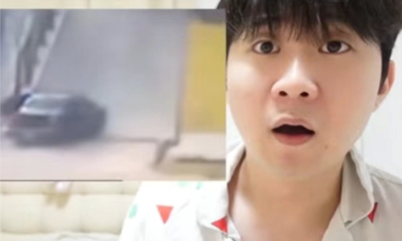 Photo: Screenshot of the video of the YouTuber