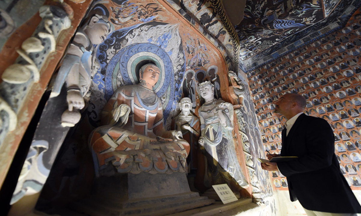 History's most enduring achievements come from cultural openness, not isolation, says US researcher in Dunhuang