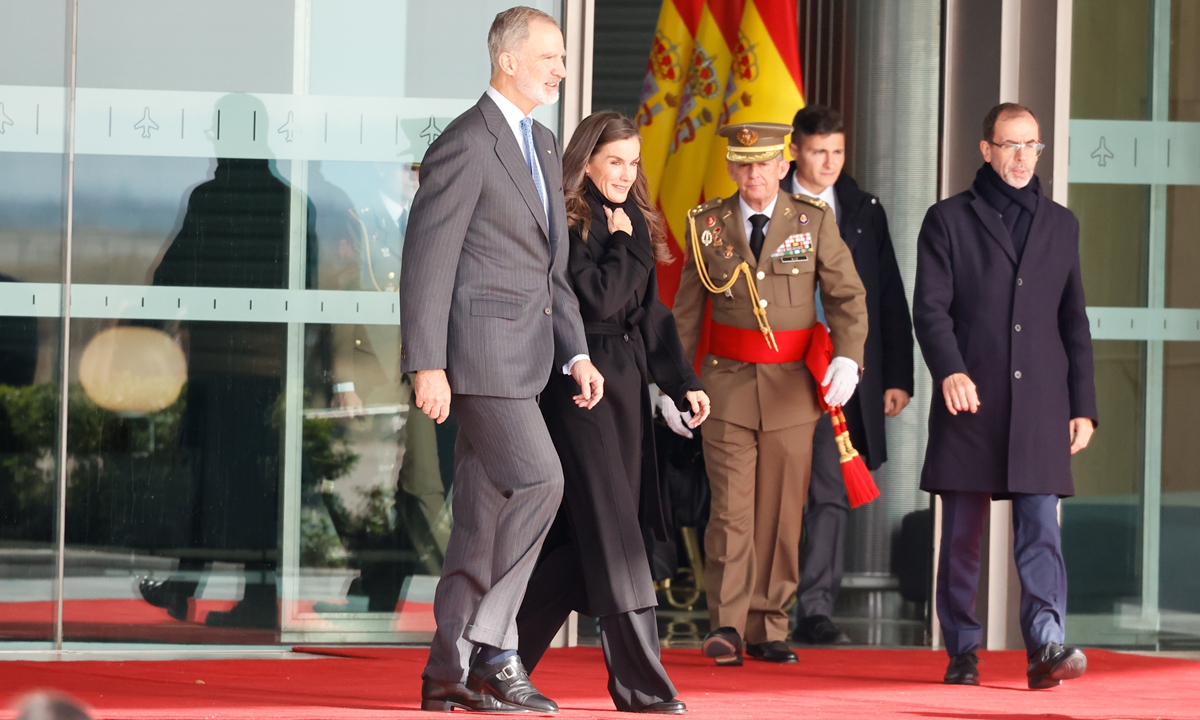 Spanish King kicks off state visit to China with economic, cultural ties expected to be strengthened
