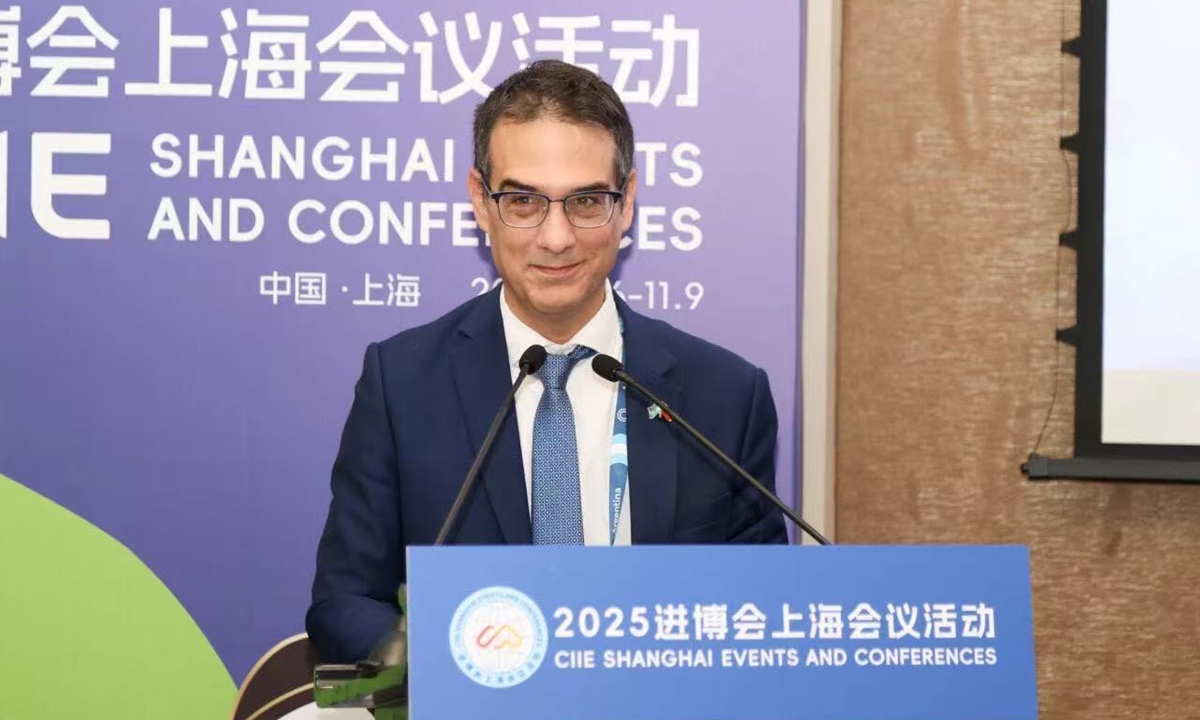 Luciano Tanto Clement, consul general of the Republic of Argentina in Shanghai Photo: Courtesy of the Consulate General of the Republic of Argentina in Shanghai