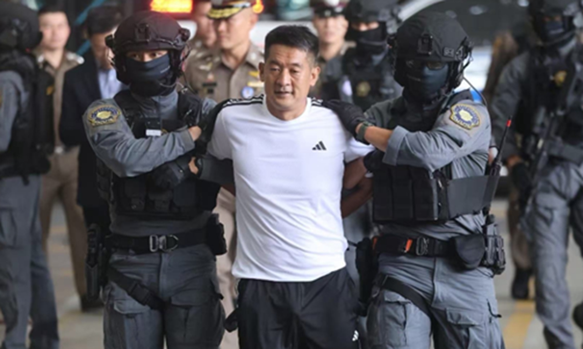 Cambodia-born Chinese kingpin of cross-border online gambling successfully extradited from Thailand to China