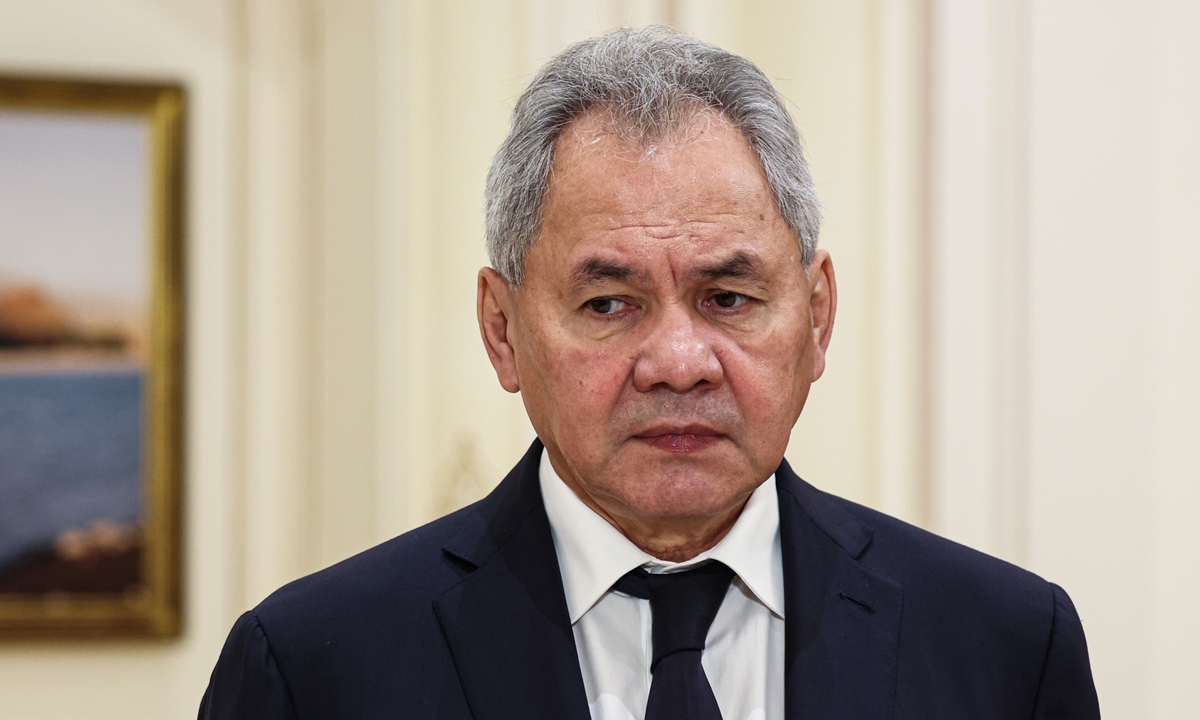 Sergei Shoigu, Secretary of the Russian Security Council, makes a working visit to Oman on November 13, 2025. Photo: VCG