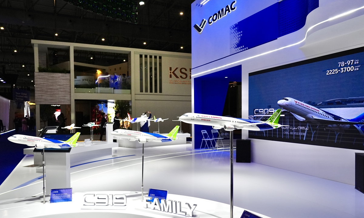COMAC planes debut at Dubai Airshow with Chinese-made C919 and C909