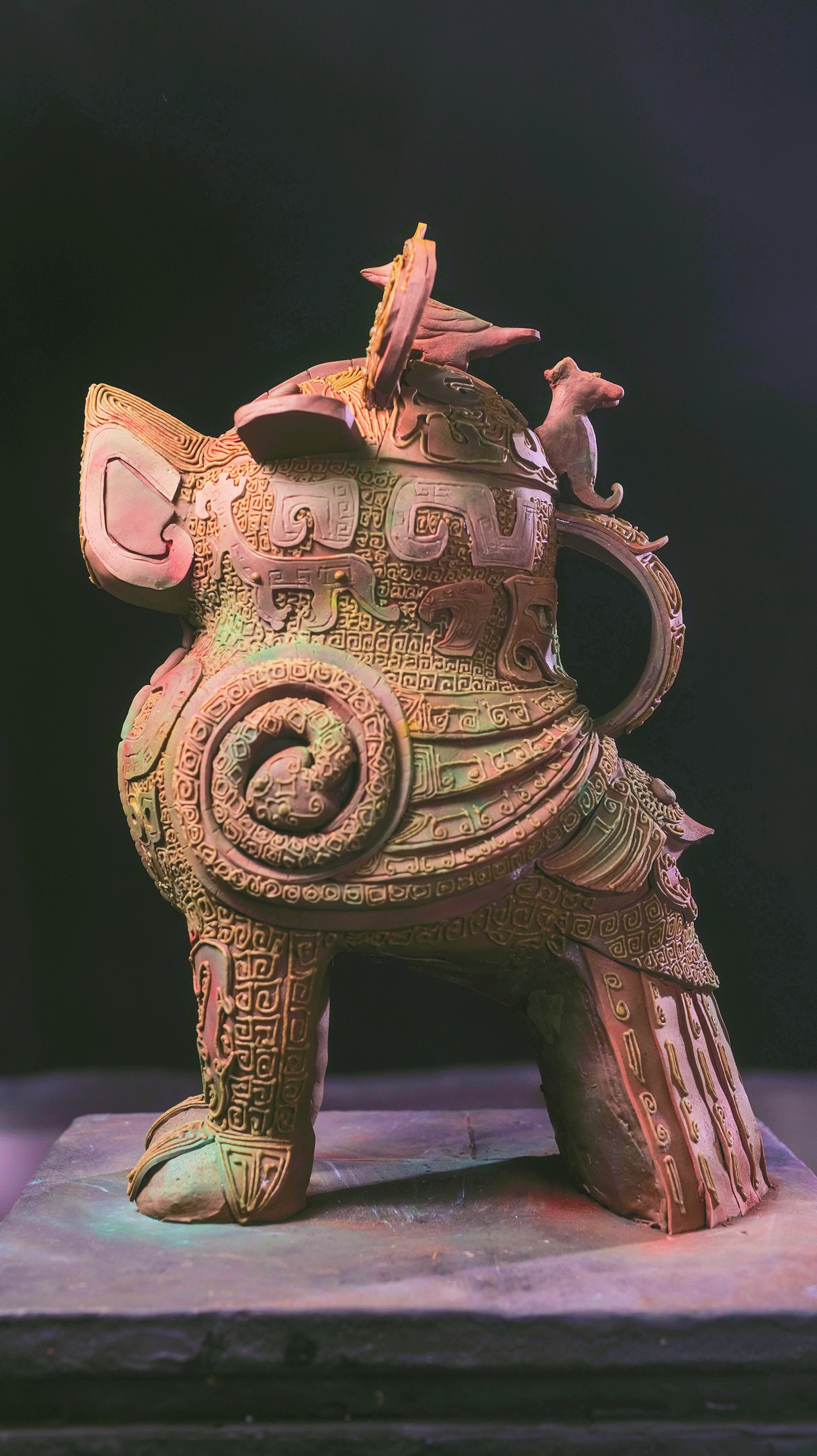 Artifact-inspired dessert 