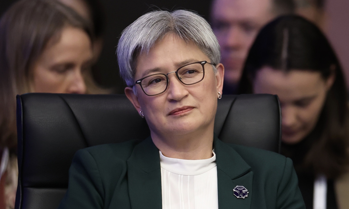 Australian FM signals pragmatic China stance in her speech; expert warns of media hype surrounding bilateral ties