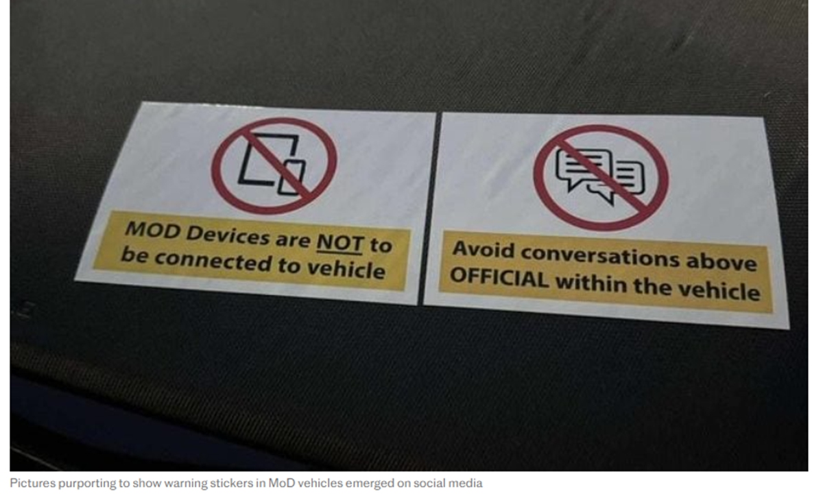 UK's reported 'spying' claims against Chinese cars show distrust amid unfounded fear-mongering about Chinese products: expert