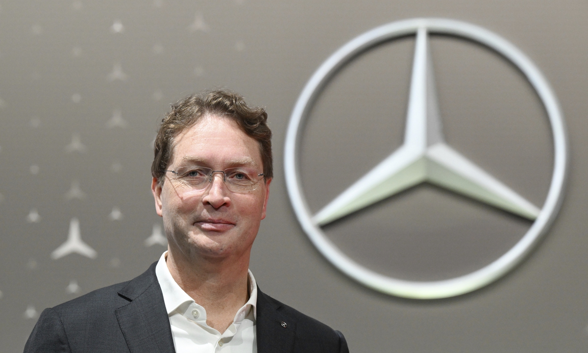 Mercedes-Benz CEO Ola Kaellenius File photo: VCG
