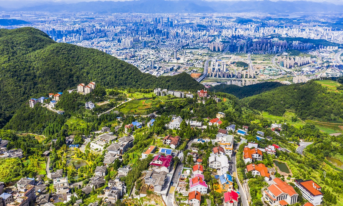 The view of Kuliang in Fuzhou, East China's Fujian Province Photo: VCG