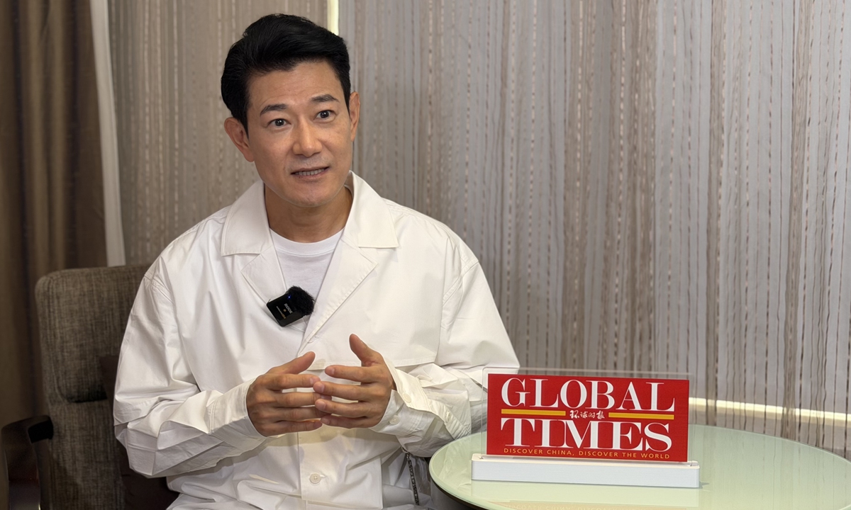 Japanese actor Koji Yano Photo: Niu Yingbo/GT