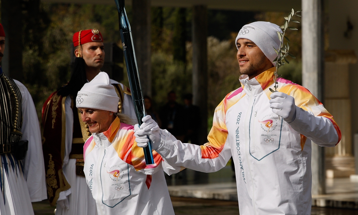 Milano Cortina Games highlight sustainability following Beijing's hydrogen-fueled torch