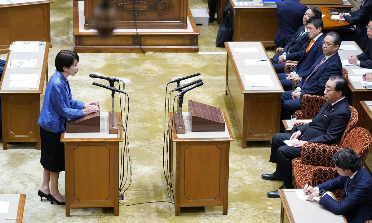 Takaichi challenged by opposition leader in parliamentary debate, criticized as 'reckless' by media; Chinese FM slams Japan for refusing to reflect on mistake
