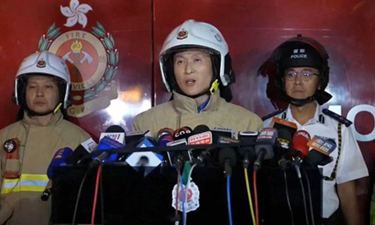 Hong Kong deploys 767 fire and ambulance staff for rescue operation as major blaze kills 13