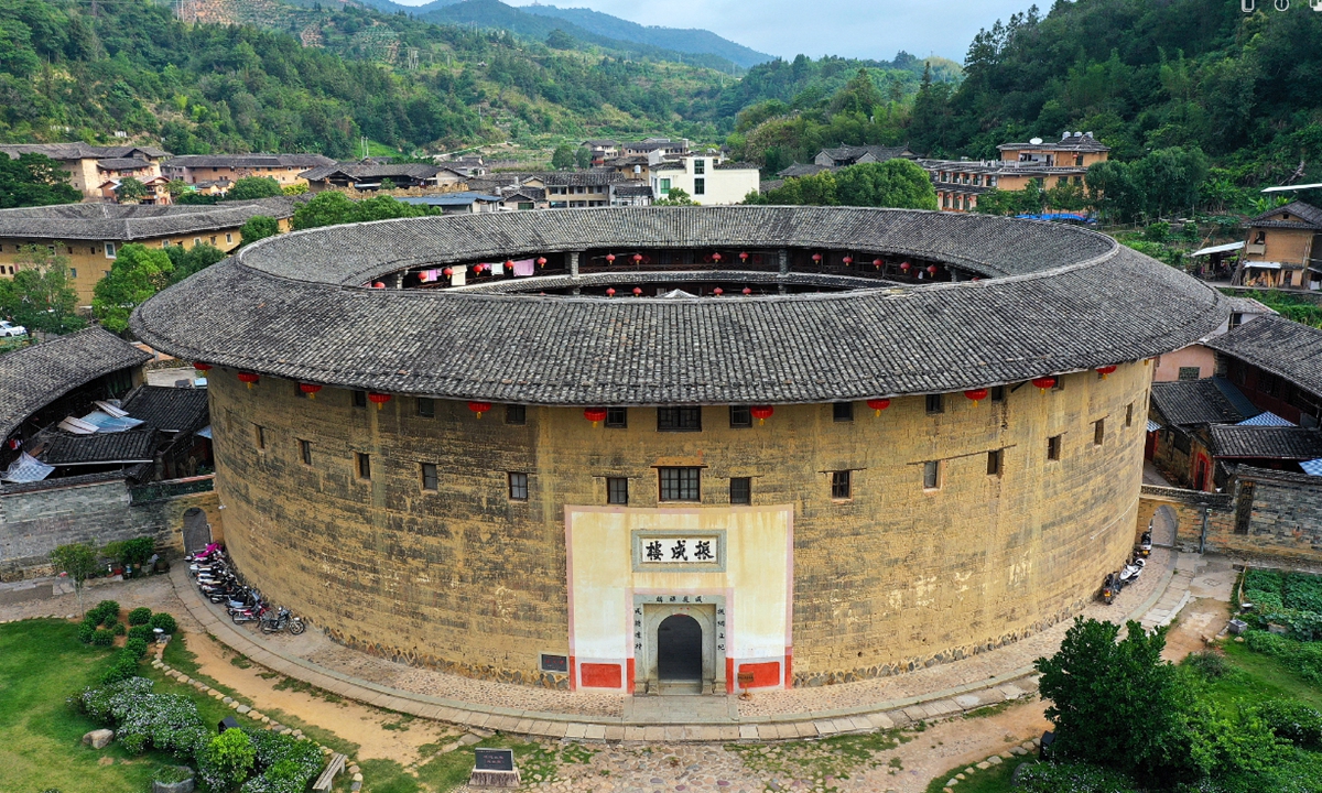 A Tulou building in Longyan, Fujian Province Photo: VCG