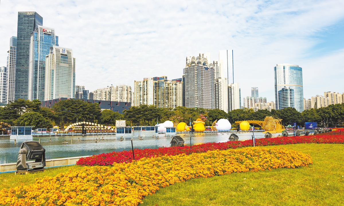A view of Guangzhou, South China's Guangdong Province on November 23, 2025 Photo: VCG