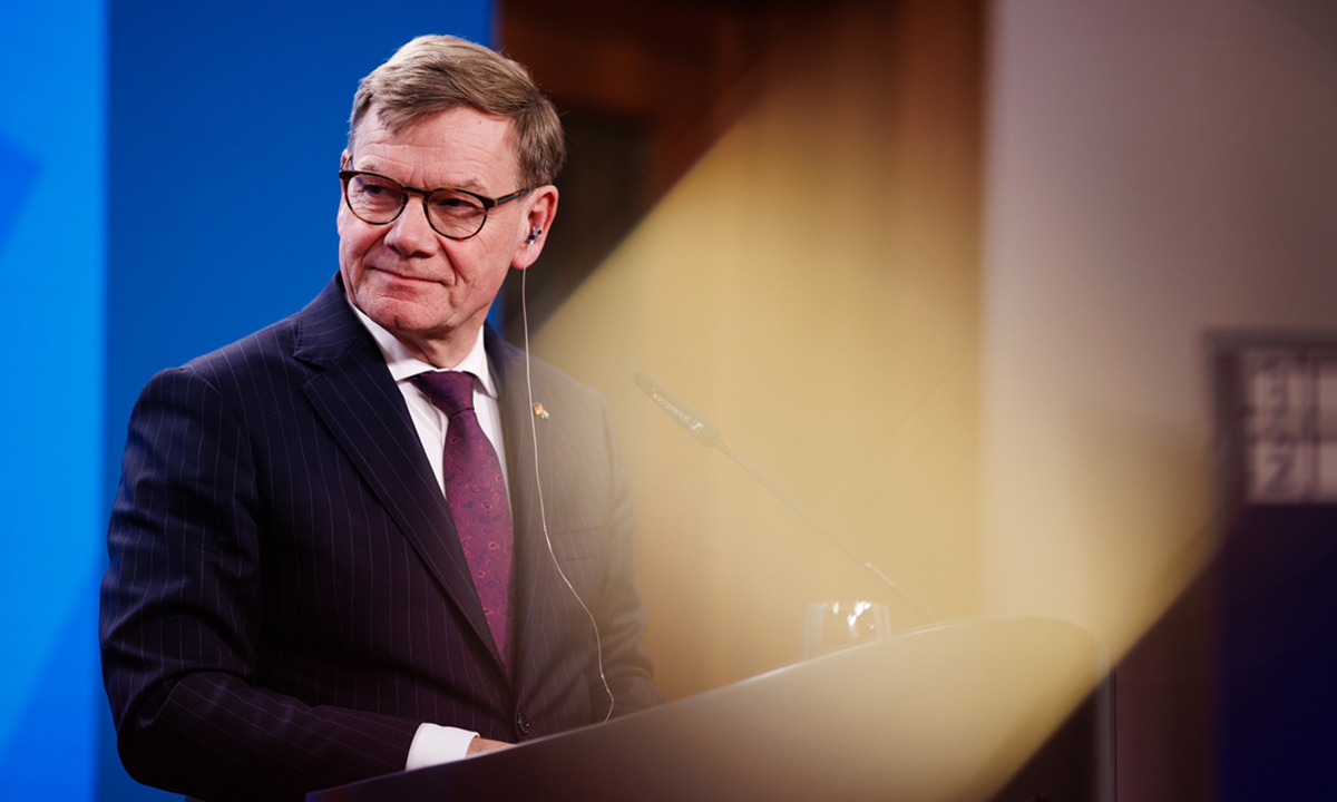 German Foreign Minister Johann Wadephul attends a press conference in Berlin, Germany, on November 25, 2025. Photo: VCG