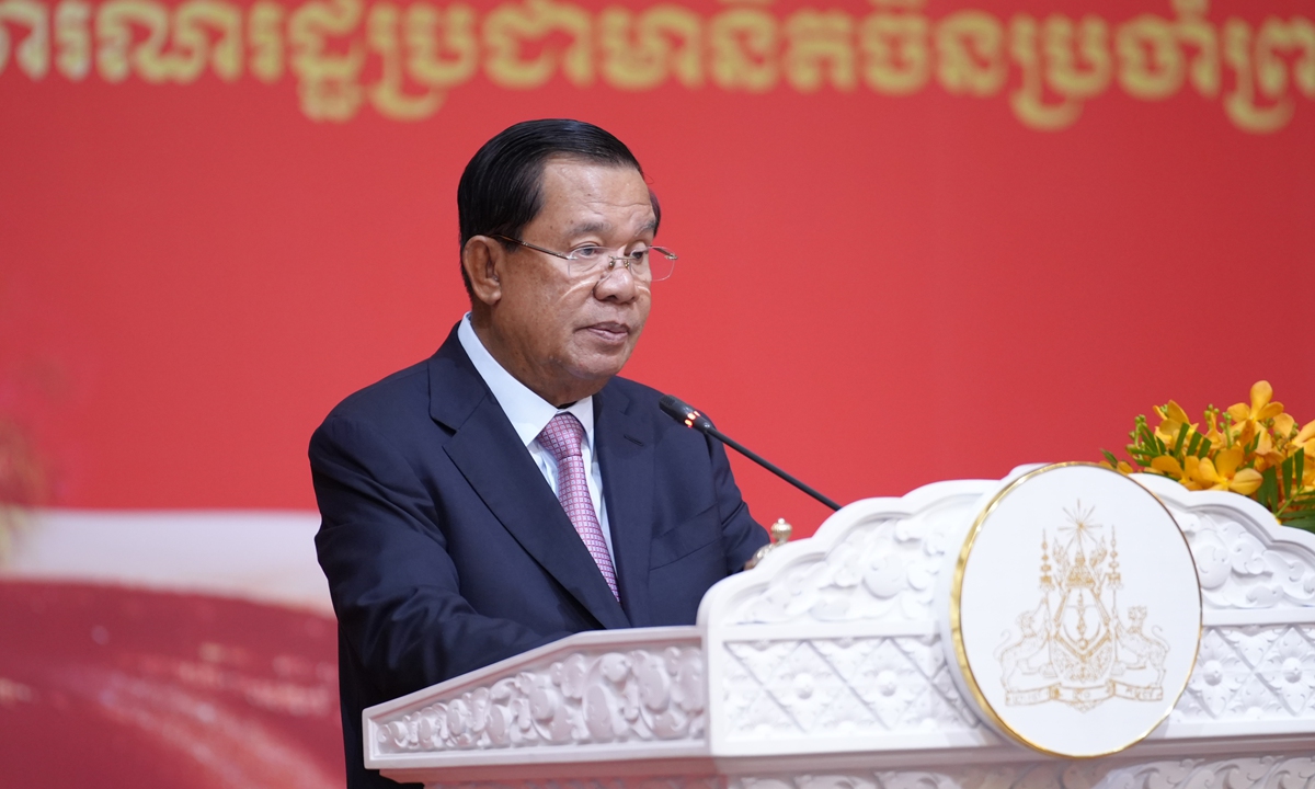 Cambodian Senate President Hun Sen Photo: VCG