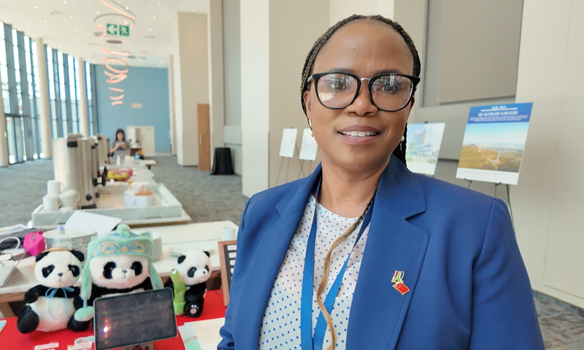 Kanyane Mathibe Photo: Hu Yuwei/GT