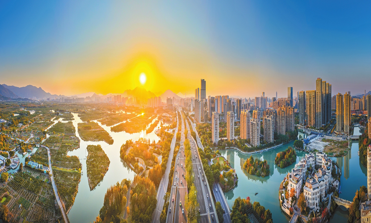 A view of Wenzhou, East China's Zhejiang Province on December 6, 2025 Photo: VCG