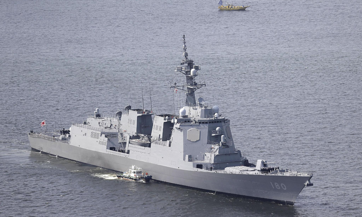 Chinese expert warns Japan's rearmament attempt as US announces arms sale to support Japanese Aegis class destroyers