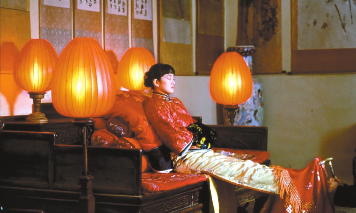 Actor Gong Li in the film Raise the Red Lantern Photo: Courtesy of Douban