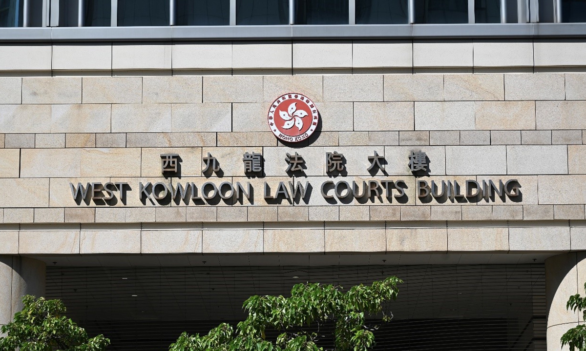 The West Kowloon Law Courts Building where the High Court process the conviction of Jimmy Lai on December 15, 2025. Photo: IC 