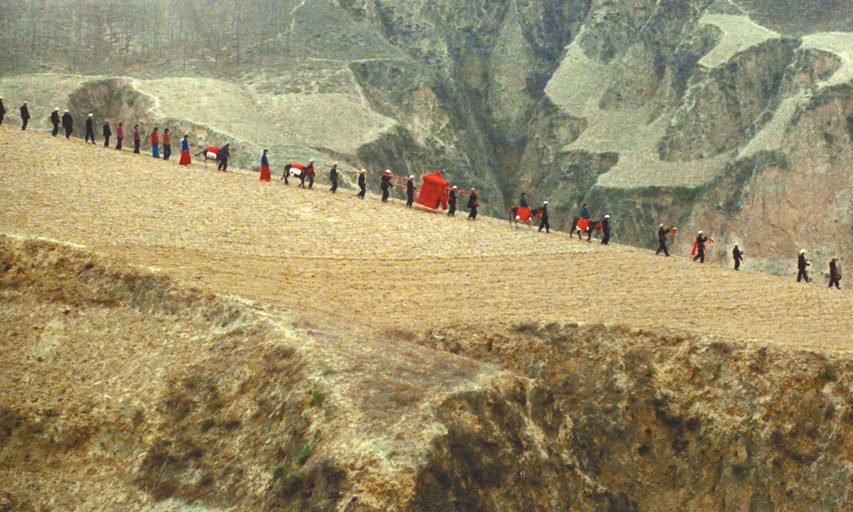A scene from the film Yellow Earth Photo: Courtesy of Douban