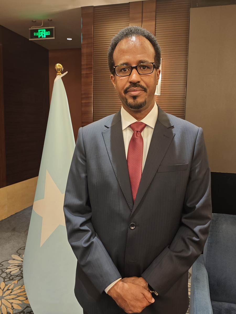 Minister of Commerce and Industry of Somalia Gamal Mohamed Hassan Photo: Yin Yeping/GT