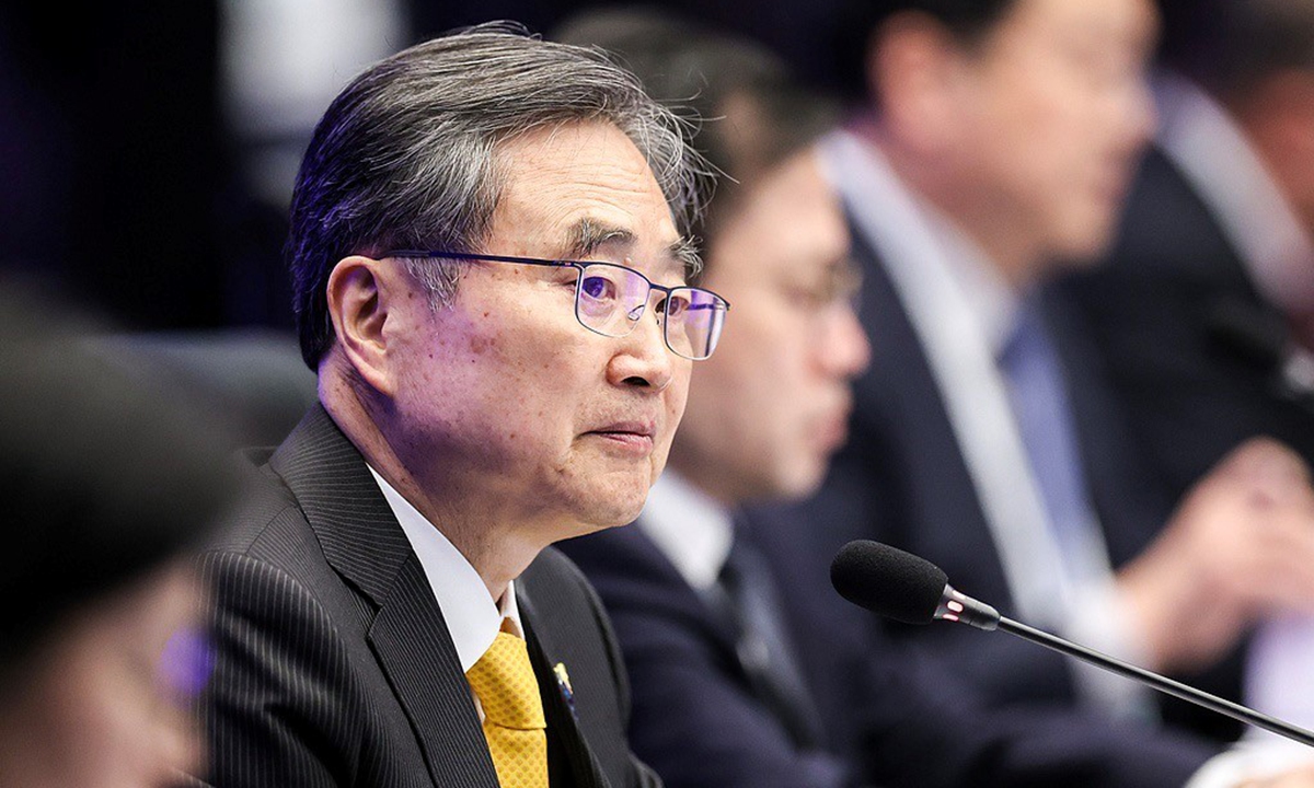 South Korean Foreign Minister Cho Hyun Photo: VCG