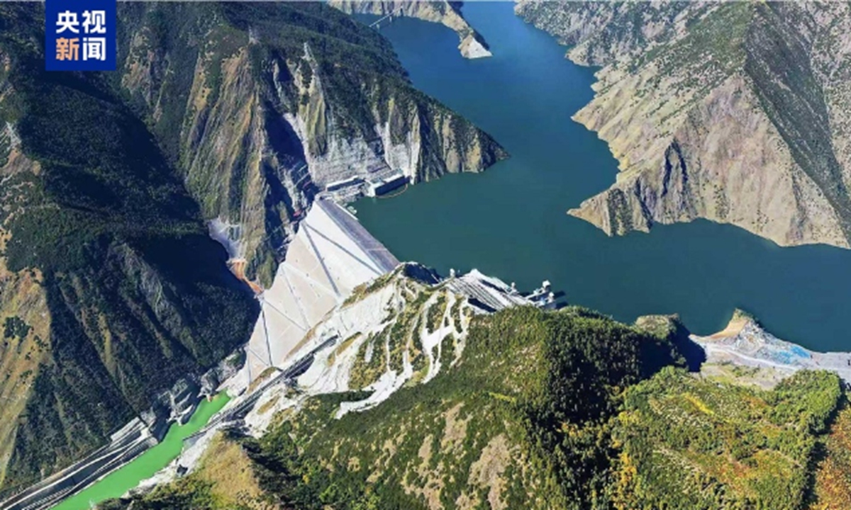 Photo: Screenshot from a report by CCTV News