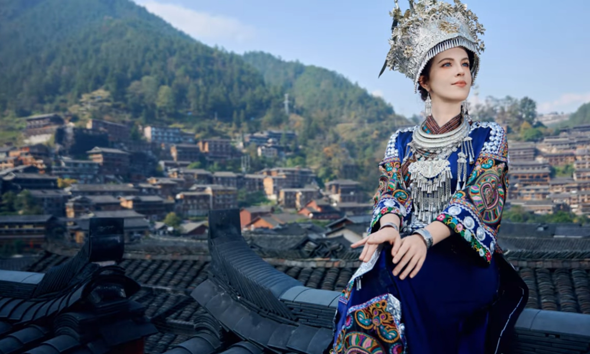 'Unique and beautiful!' Foreign vloggers share videos showcasing well-preserved Chinese ethnic costumes, promoting China's cultural diversity on the global stage