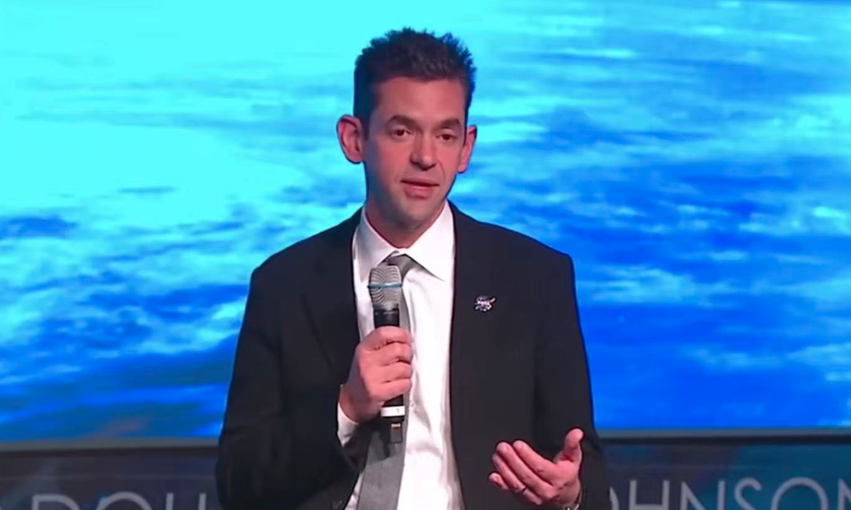 NASA's new administrator Jared Isaacman speaks at a NASA town hall on Friday December 19 local time. Photo: Screenshot from NASA YouTube channel