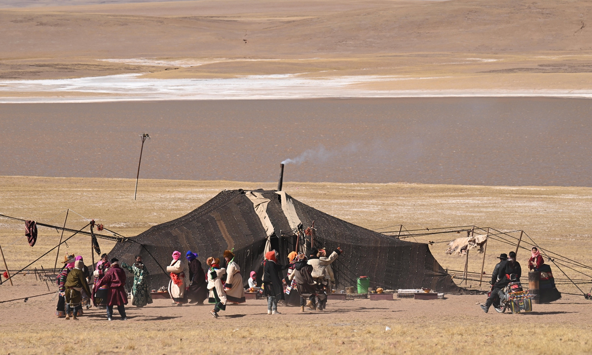 Promotional material for the film <em>Puruo Gangri</em> Photo: Courtesy of People Cinemas