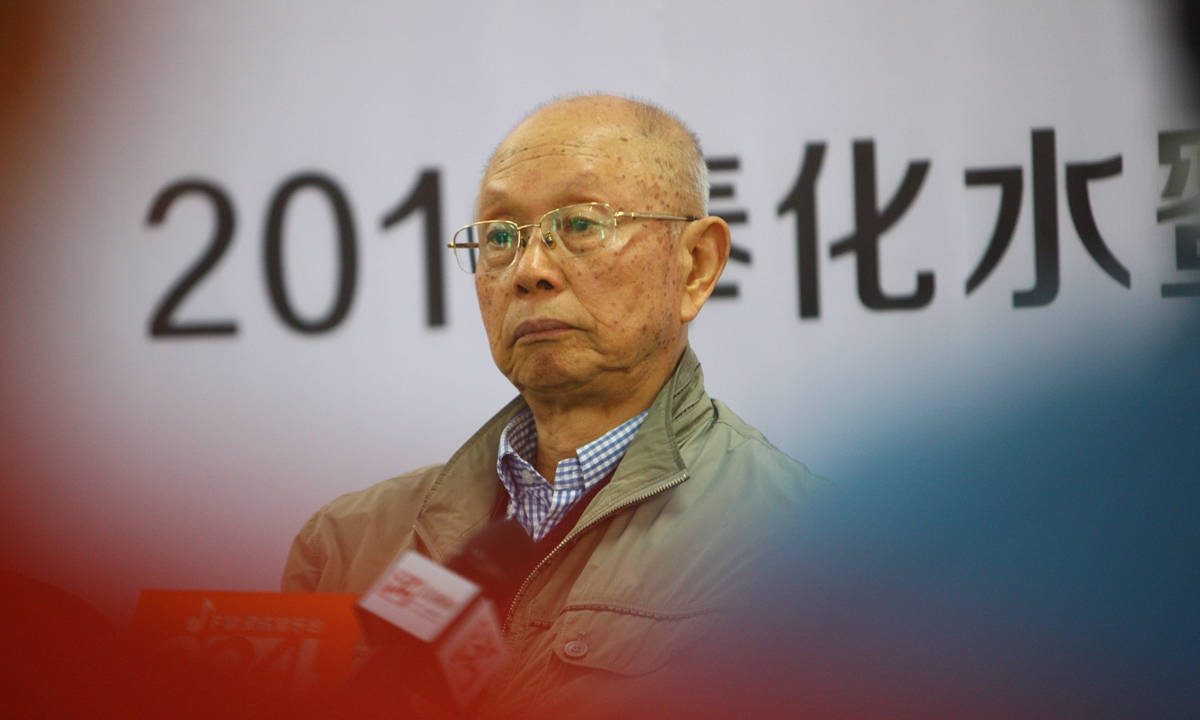 Tie Yuan, a national-level Chinese composer known for his beloved military songs Photo: IC 