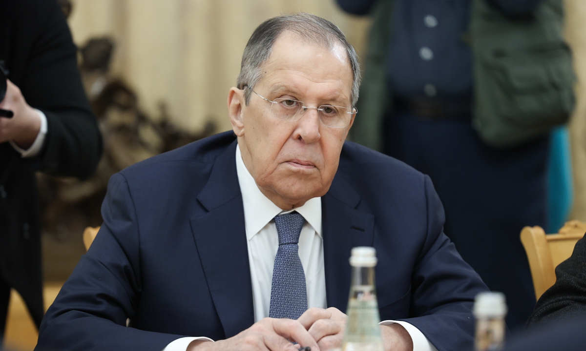 File photo of Russian Foreign Minister Sergei Lavrov taken on December 24, 2025 in Moscow, Russia. Photo: VCG