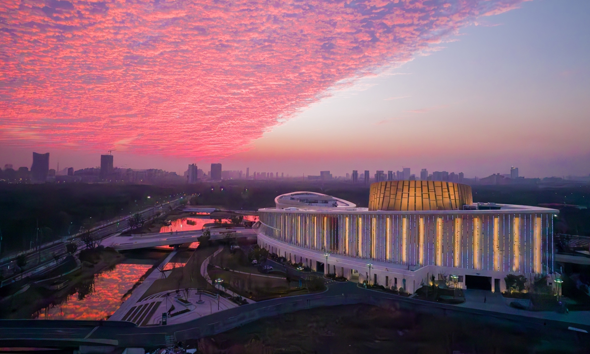 A view of the Nine Trees (Shanghai) Future Art Center in Shanghai Photo: Courtesy of the Nine Trees (Shanghai) Future Art Center