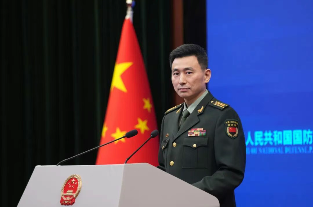 Chinese Defense Ministry spokesperson Zhang Xiaogang. Photo: Chinese Defense Ministry 