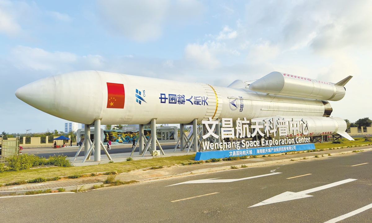 A view of Wenchang Space Exploration Center in South China's Hainan Province, on December 12, 2025 Photo: VCG
