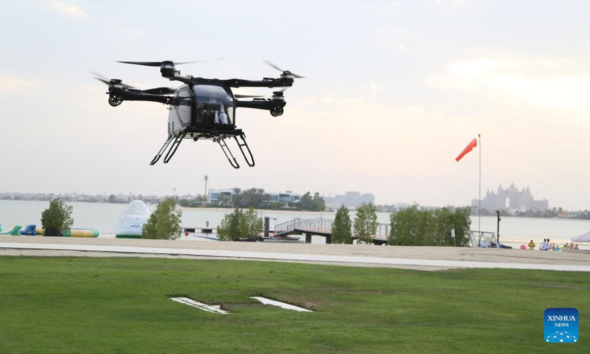 Industrial output value of China's low-altitude equipment sector grows at 10% during 14th Five-Year Plan