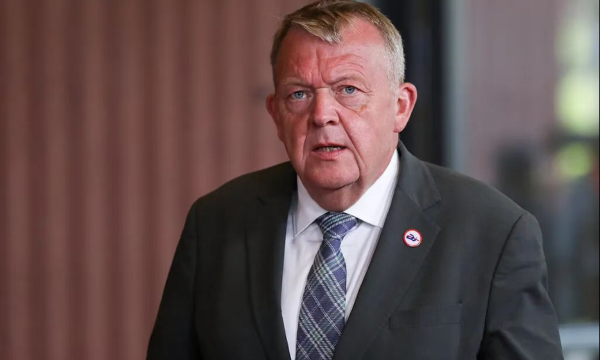 Denmark's Foreign Minister Lars Lokke Rasmussen File photo: VCG