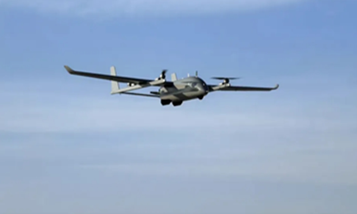 Lingque-150 -- composite wing unmanned aerial vehicle Photo: Courtesy of China North Industries Group Corporation
