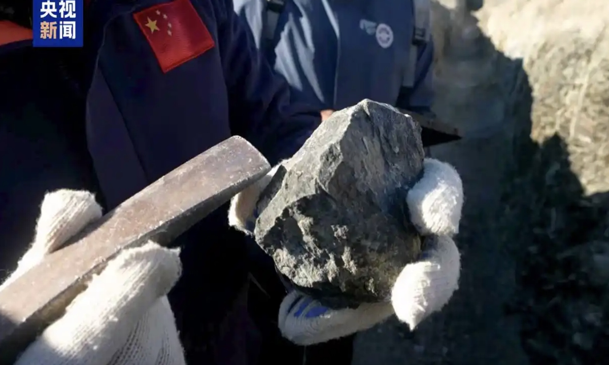 China records new advances in mineral resource exploration, including chromite and unconventional oil and gas, the China Geological Survey under the Ministry of Natural Resources said on January 8, 2026. Photo: Screenshot of China Media Group's report