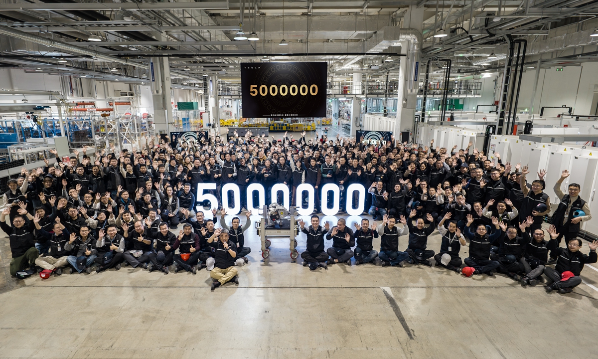 Photo: Courtesy of Tesla China