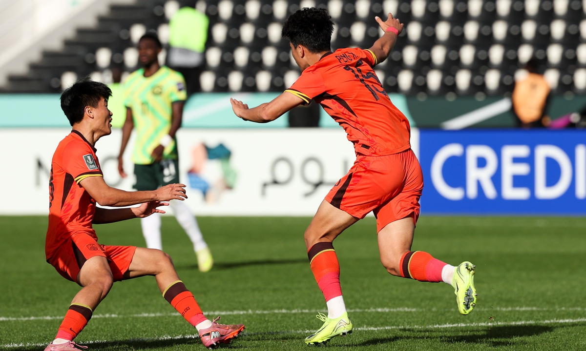 Chinese national under-23 team stuns Australia 1-0 at U23 Asian Cup