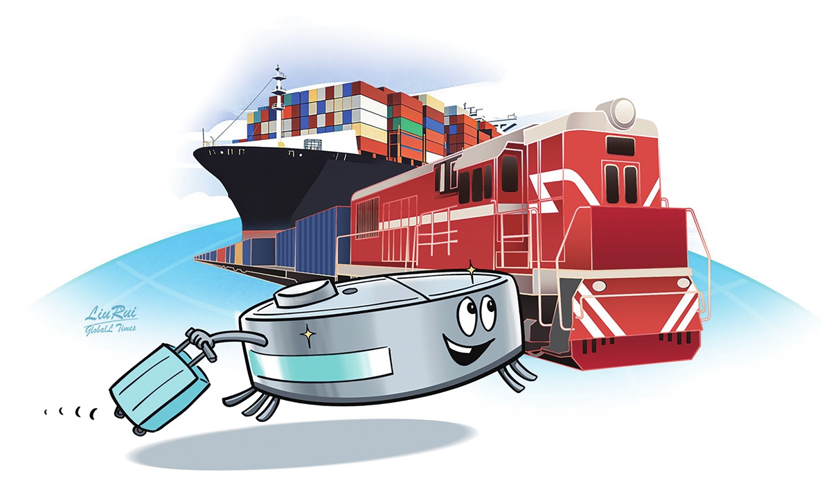 Made in China, delivered to Europe in 35 days: how a vacuum robot reaches the world