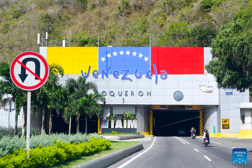 Photo taken on Jan. 11, 2026 shows a tunnel in La Guaira, Venezuela. (Xinhua/Ding Hongfa)