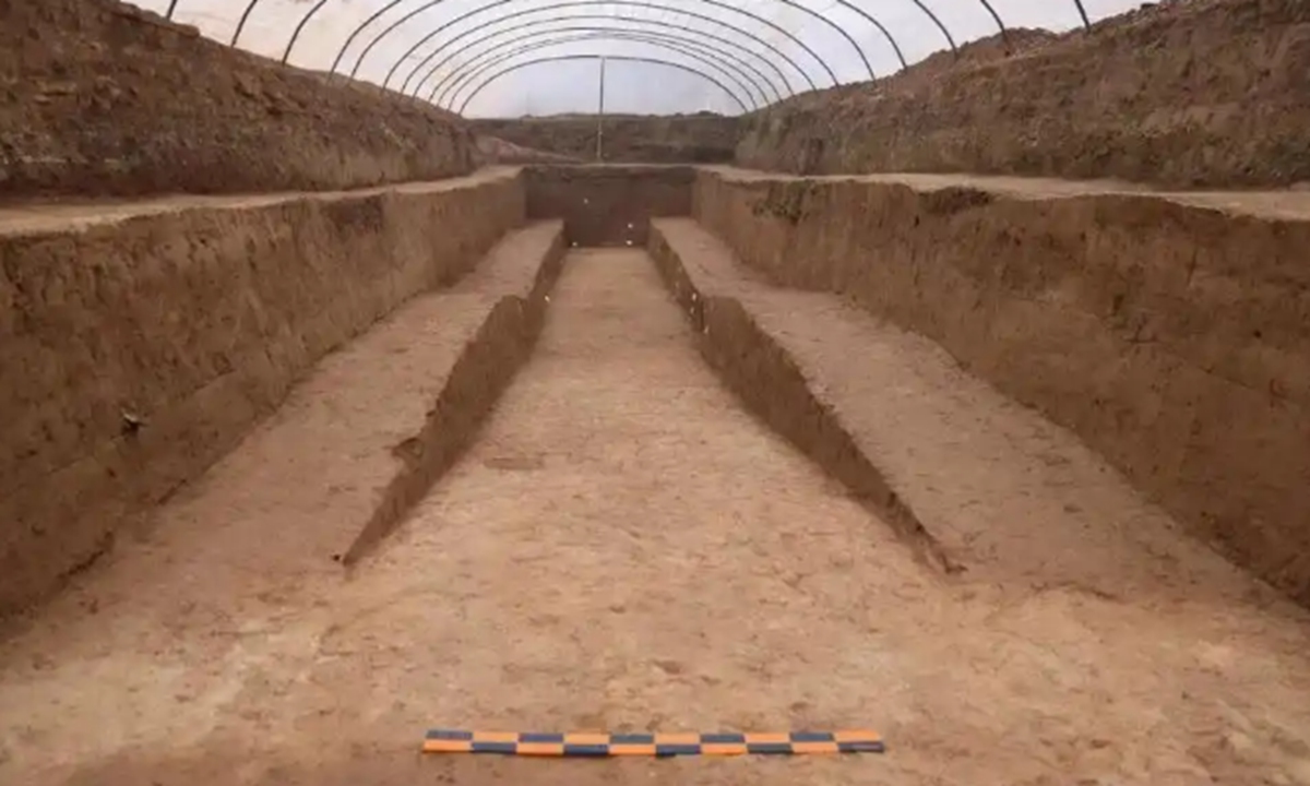 The site of the Epang Palace 