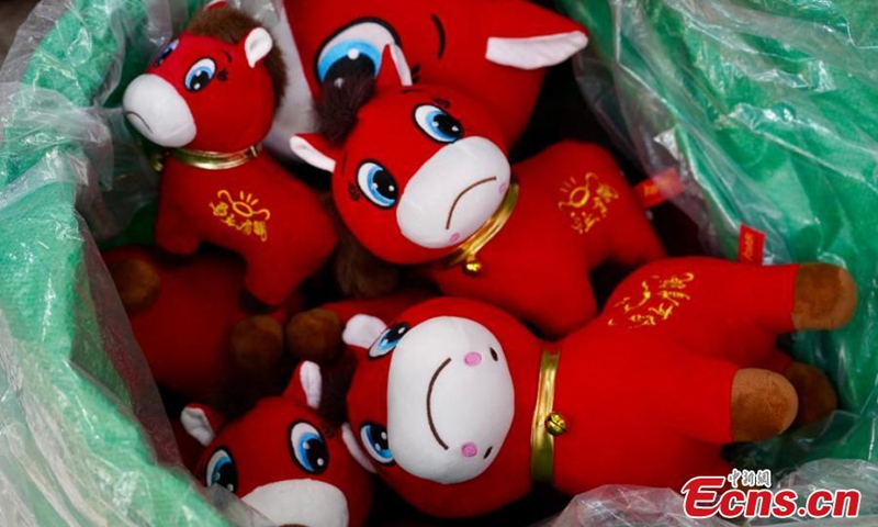 A batch of newly produced 