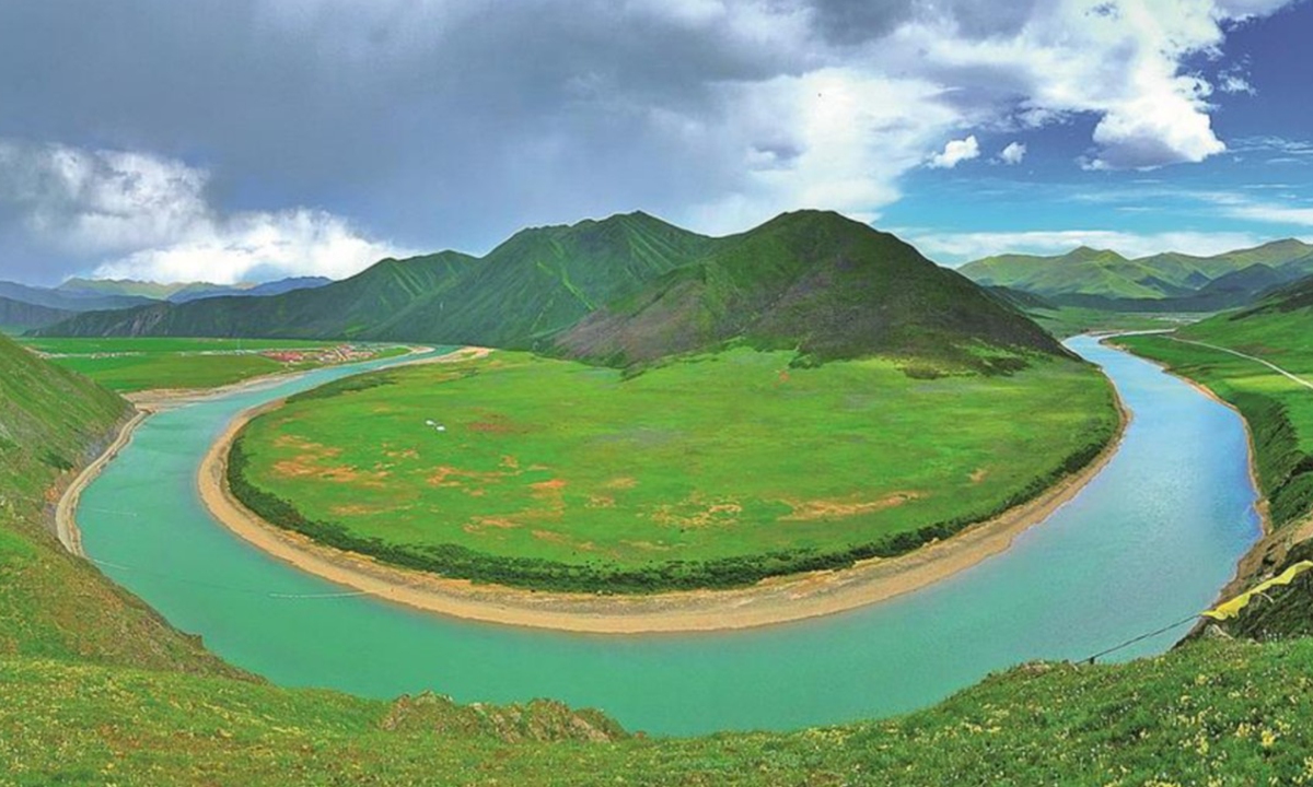 The Sanjiangyuan National Park Photo: Screenshot from local government website