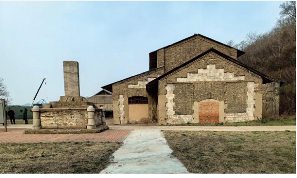 Original site of the Chinese Tang Honglu Well Stele of the Tang Dynasty (618-907) Photo: Screenshot from media reports